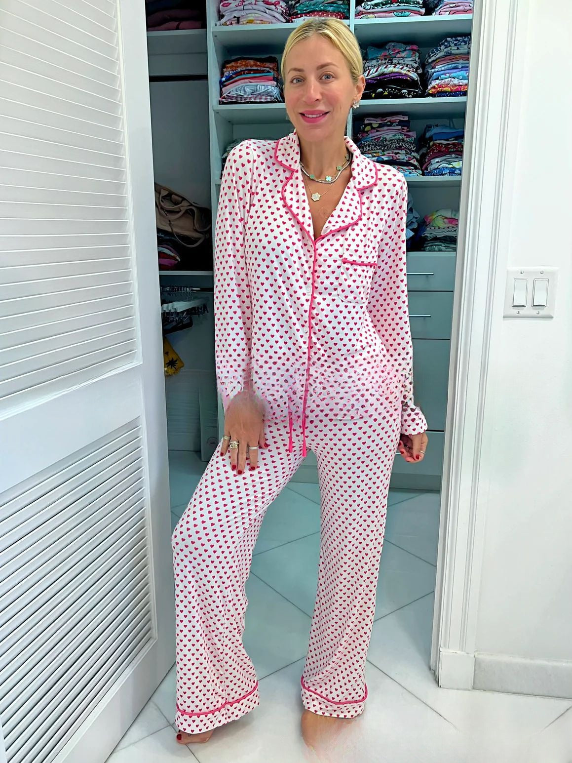 Valentine's Day Long Sleeve Pajama Set