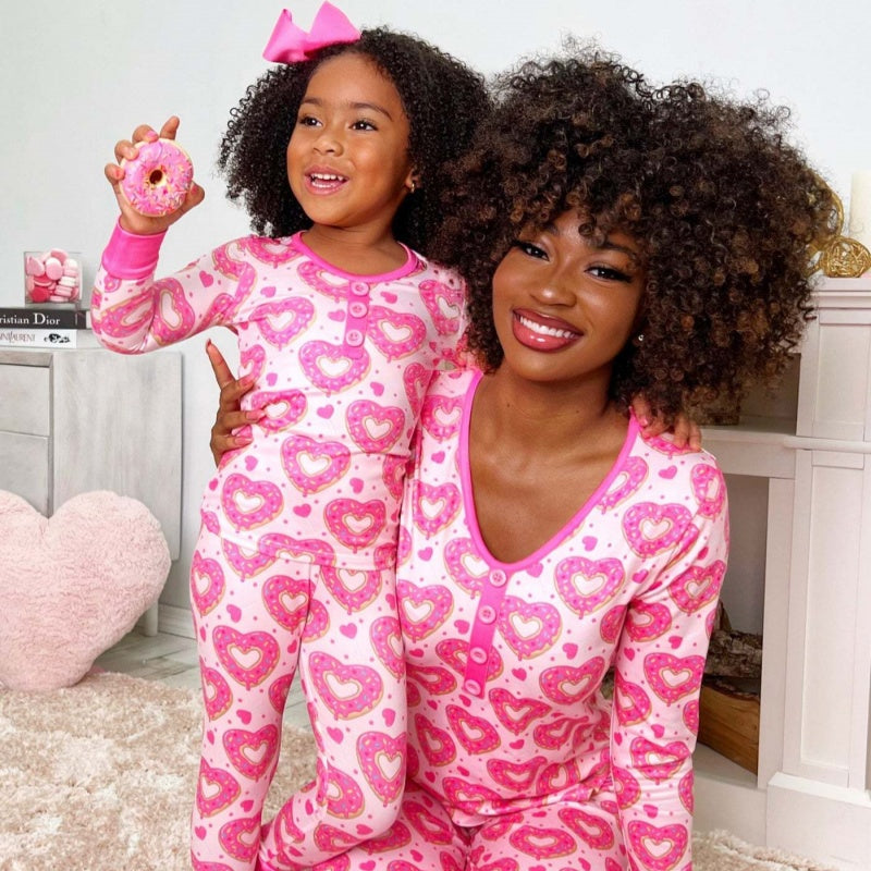 Valentine's Day  Pajamas Parent-child Suit